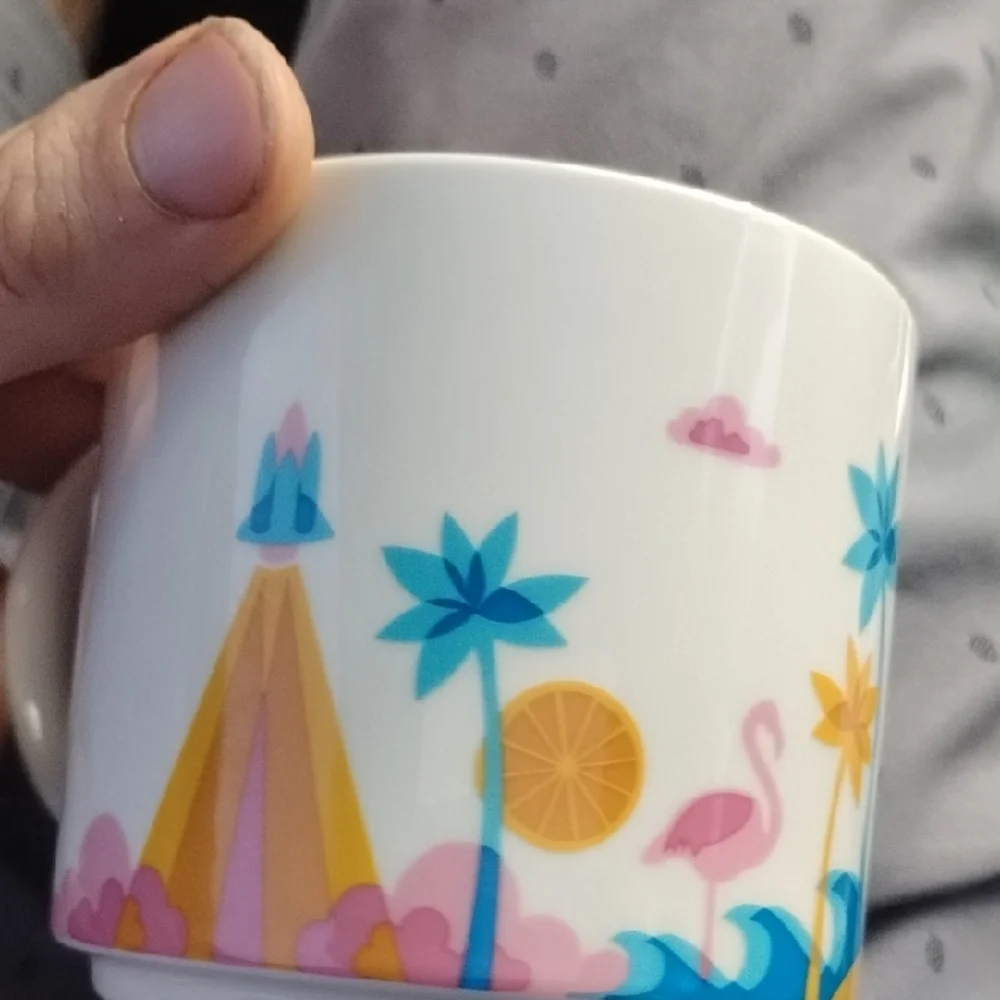 Starbucks Florida Mug - Pink, Blue, Orange - Picture 5 of 7